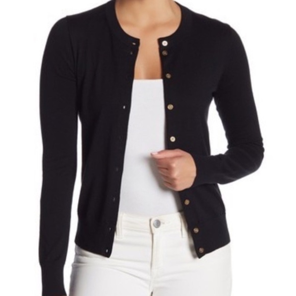 J. Crew Black Cardigan